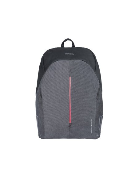 Rucksack für 13" inch laptop Basil B-Safe Commuter 13 Liter 26 x 13 x 40 cm - Schwarz