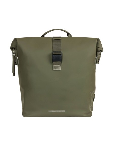 Doppelpacktasche Basil SoHo Nordlicht inkl.  MIK 41 Liter 31 x 13 x 37 cm - Moos Grün