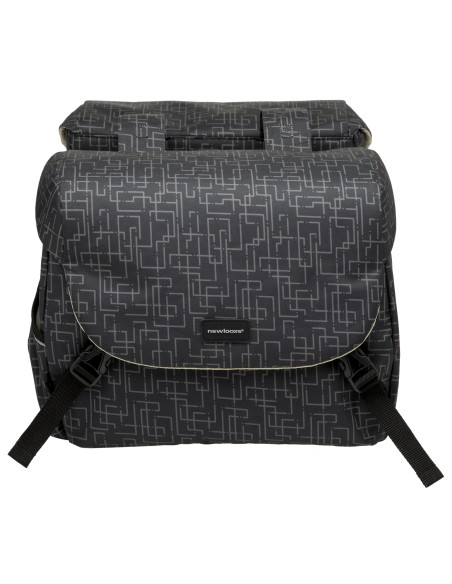 Doppelpacktasche New Looxs Mondi Joy Double 38 Liter 37 x 16 x 32 cm (2x) - Schwarz