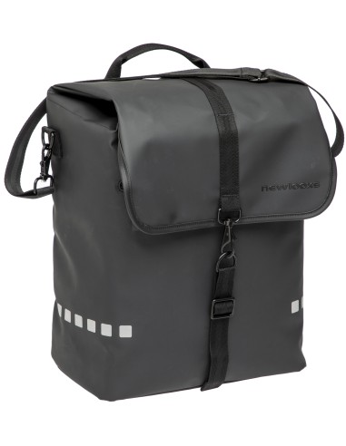 Fahrradtasche New Looxs Odense Single 17,5 Liter 32 x 16 x 38 cm - Schwarz