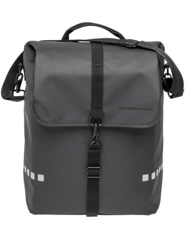 Fahrradtasche New Looxs Odense Single 17,5 Liter 32 x 16 x 38 cm - Schwarz