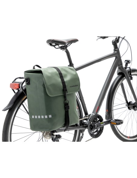 Fahrradtasche New Looxs Odense 17,5 Liter 32 x 16 x 38 cm - Grün