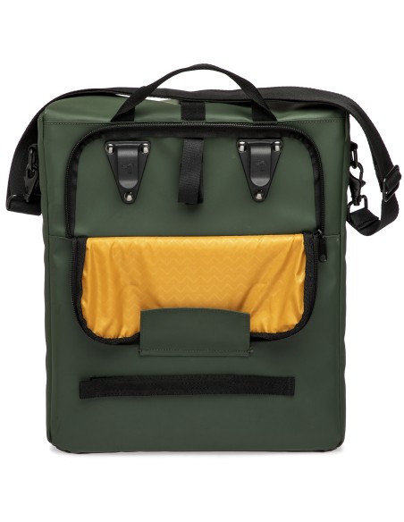 Fahrradtasche New Looxs Odense 17,5 Liter 32 x 16 x 38 cm - Grün