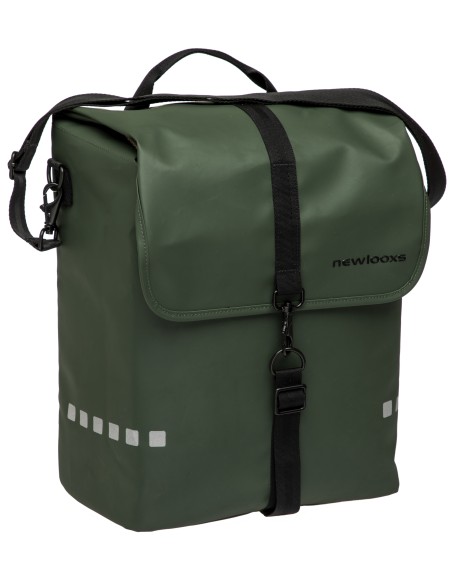 Fahrradtasche New Looxs Odense 17,5 Liter 32 x 16 x 38 cm - Grün