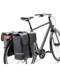 Doppelpacktasche New Looxs Odense 39 Liter 34 x 16 x 38 cm (x2) - Schwarz