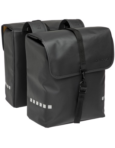 Doppelpacktasche New Looxs Odense 39 Liter 34 x 16 x 38 cm (x2) - Schwarz