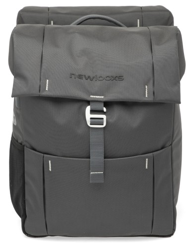 Doppelpacktasche New Looxs Vigo Double Racktime 37 Liter 31 x 15 x 40 cm  (2x) - Grau