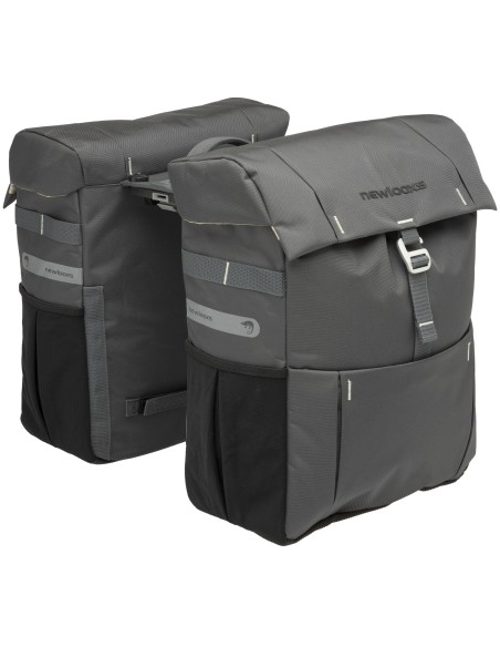 Doppelpacktasche New Looxs Vigo Double MIK 37 Liter 2x 31 x 15 x 40 cm - Grau