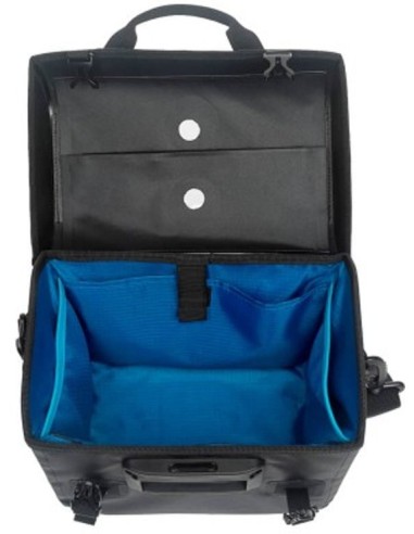 Gepäckträgertasche New Looxs Varo Trunkbag 15 Liter 36 x 20 x 24 cm - Schwarz