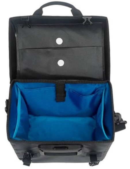 Gepäckträgertasche New Looxs Varo Trunkbag 15 Liter 36 x 20 x 24 cm - Schwarz