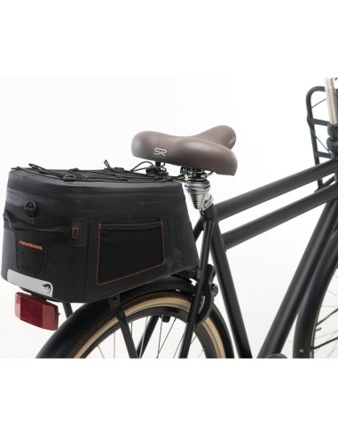 Gepäckträgertasche New Looxs Varo Trunkbag 15 Liter 36 x 20 x 24 cm - Schwarz