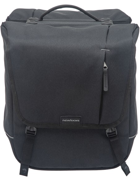 Doppelpacktasche New Looxs Nova Double Racktime 32 Liter 35 x 35 x 15 cm(2x) - Schwarz