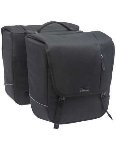 Doppelpacktasche New Looxs Nova Double Racktime 32 Liter 35 x 35 x 15 cm(2x) - Schwarz
