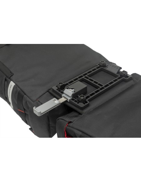 Doppelpacktasche New Looxs Vigo Double MIK 37 Liter 31 x 40 x 15 cm (2x) - Schwarz