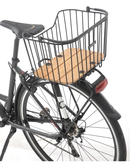 Fahrradkorb New Looxs Palermo 24 Liter 40 x 22 x 27,5 cm - Schwarz
