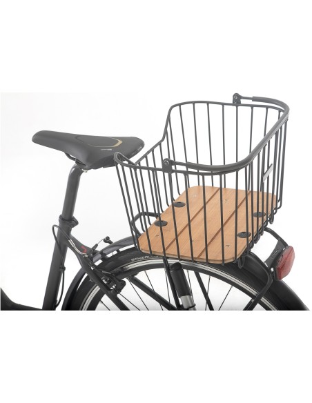 Fahrradkorb New Looxs Palermo 24 Liter 40 x 22 x 27,5 cm - Schwarz