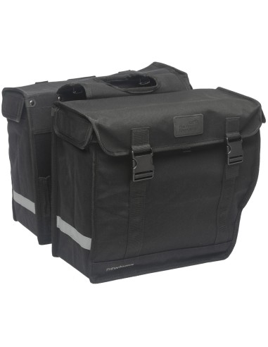 Doppelpacktasche New Looxs Canvas Hybride 46.5 Liter 39 x 33 x 19 cm (2x) - Schwarz