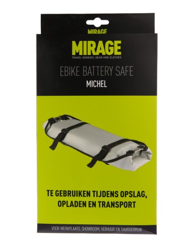 Sichere Batteriespeicherabdeckung Mirage Ebike Batteriesafe "Michel"