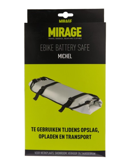 Sichere Batteriespeicherabdeckung Mirage Ebike Batteriesafe "Michel"