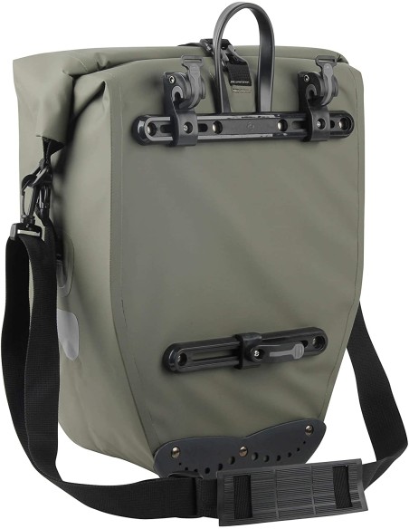 Fahrradtasche Büchel 100% wasserdicht 25,4 Liter - olivgrün