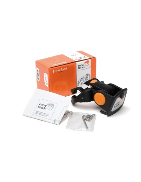 Befestigungssystem New Looxs Turn Lock System für 22,2 bis 25,4 mm Lenker