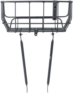 Fahrradkorb Basil Portland Front 25 liter 43 x 36 x 22 cm - Mattschwarz