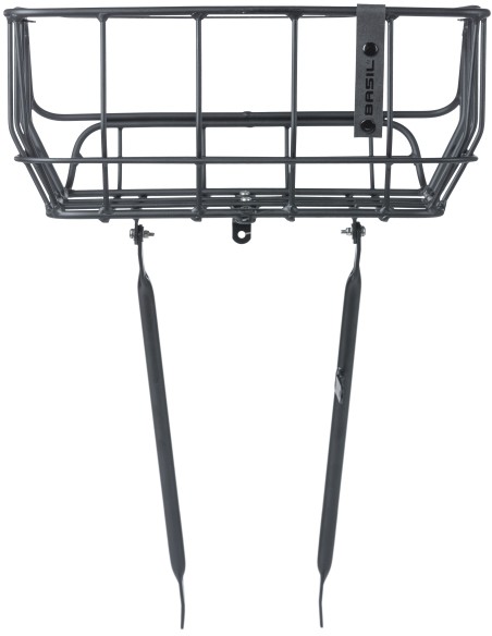 Fahrradkorb Basil Portland Front 25 liter 43 x 36 x 22 cm - Mattschwarz