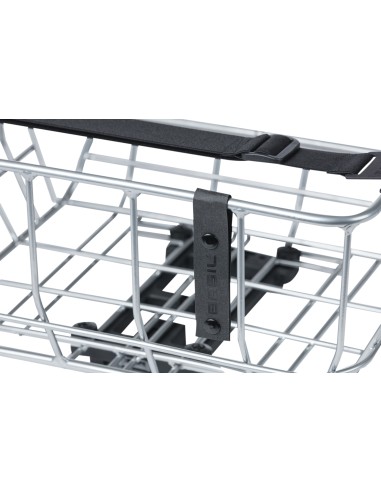 Fahrradkorb Basil Portland Front 25 liter 43 x 36 x 22 cm - Chrom