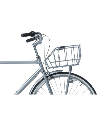 Fahrradkorb Basil Portland Front 25 liter 43 x 36 x 22 cm - Chrom