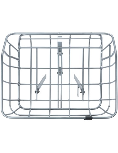 Fahrradkorb Basil Portland Front 25 liter 43 x 36 x 22 cm - Chrom