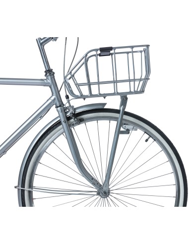 Fahrradkorb Basil Portland Front 25 liter 43 x 36 x 22 cm - Chrom