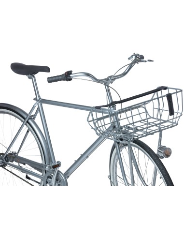 Fahrradkorb Basil Portland Front 25 liter 43 x 36 x 22 cm - Chrom