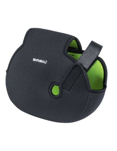 Neoprenabdeckung Basil für E-Bike-Mittelmotor - Universal - Schwarz