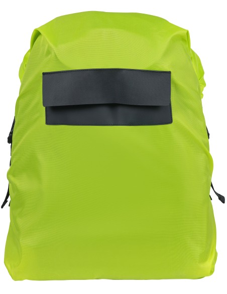 Regenschutz für Fahrradtasche Basil "Keep Dry and Clean" - Vertikal - Neongelb