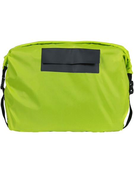 Regenschutz für Fahrradtasche Basil "Keep Dry and Clean" - Horizontal - Neongelb
