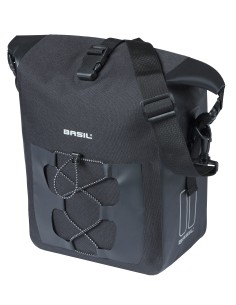 Fahrradtasche Basil Navigator Waterproof M 12-15 Liter 25 x 14 x 34 cm - Schwarz