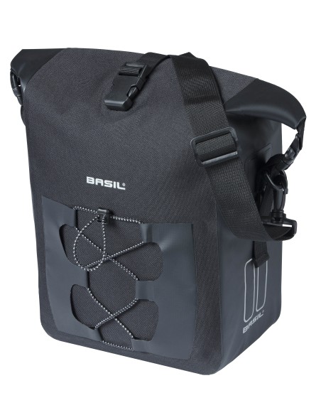 Fahrradtasche Basil Navigator Waterproof M 12-15 Liter 25 x 14 x 34 cm - Schwarz