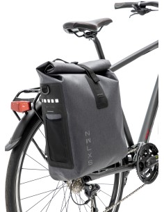 Fahrradtasche New Looxs Varo Single 20 liter 28 x 43 x 17 cm - Grau