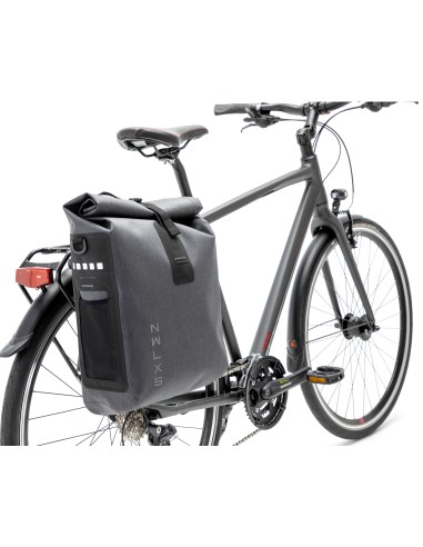 Fahrradtasche New Looxs Varo Single 20 liter 28 x 43 x 17 cm - Grau