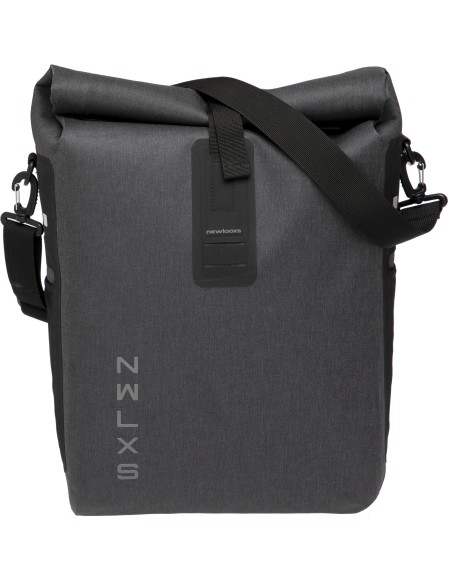 Fahrradtasche New Looxs Varo Single 20 liter 28 x 43 x 17 cm - Grau