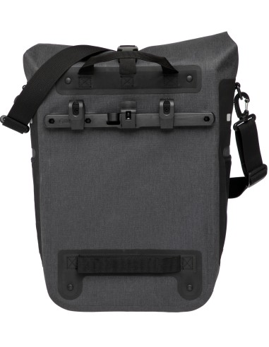 Fahrradtasche New Looxs Varo Single 20 liter 28 x 43 x 17 cm - Grau