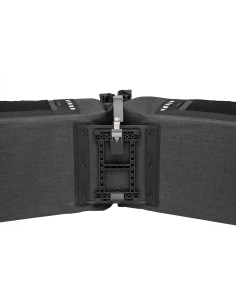Doppelpacktasche New Looxs Varo Double MIK 40 liter 28 x 43 x 17 cm (x2) - Grau