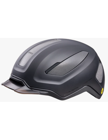Fahrradhelm KED Reach DT medium 54-58 cm - Black Matt