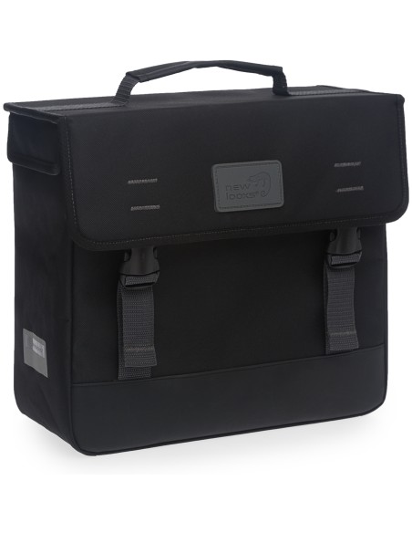 Fahrradtasche New Looxs Origin Single 17 Liter 35 x 33 x 15 cm - Schwarz