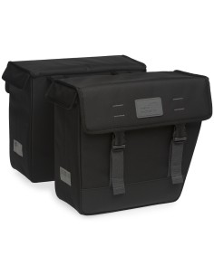 Doppelpacktasche New Looxs Origin Double Hybride 33 Liter 35cm x 15cm x 33cm (2x) - Schwarz