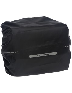 Regenschutz New Looxs für Einzeltaschen 48 cm x 55 cm mit Reflektion - Schwarz