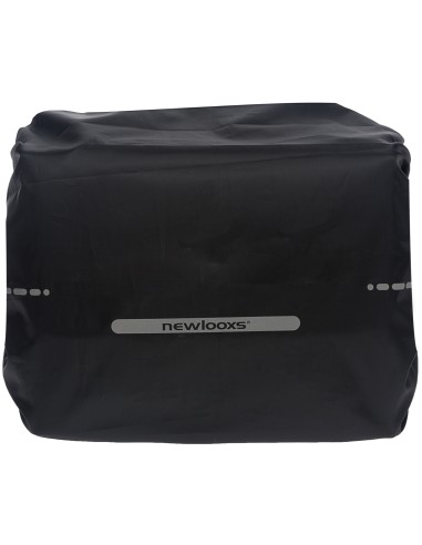 Regenschutz New Looxs für Einzeltaschen 48 cm x 55 cm mit Reflektion - Schwarz