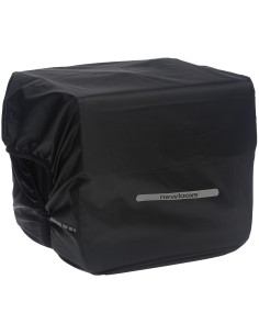 Regenschutz für Doppelpacktasche New Looxs 40 cm x 97 cm mit Reflexion   Schwarz