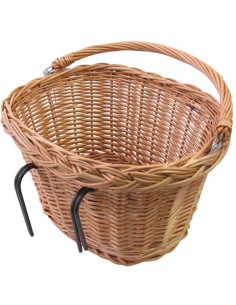 Weiden fahrradkorb Basil Denver L 37x27x22 cm - Natur
