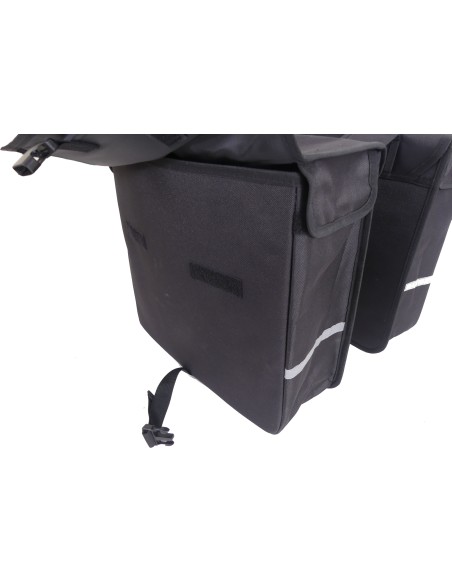 Doppelpacktache Edge Luxe Shopper 40 Liter 2x 38 x 40 x 14cm - Schwarz